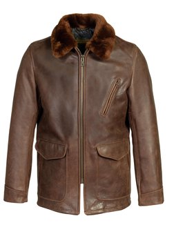 Leather Coat - Schott NYC