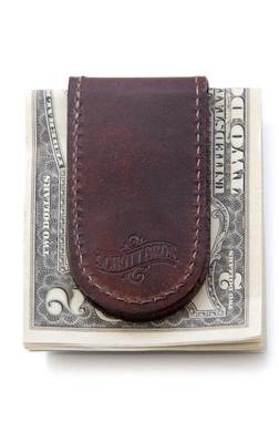 A702 - Leather Money Clip