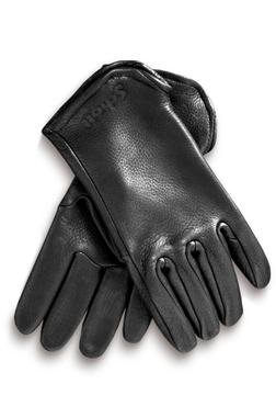A102 - Deerskin Leather Gloves (Black)