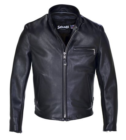 Classic Racer Leather Motorcycle Jacket - Schott NYC