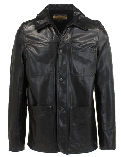 Informer - Men's Leather Unlined Chore Jacket