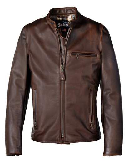 Cafe Racer Leather Jacket