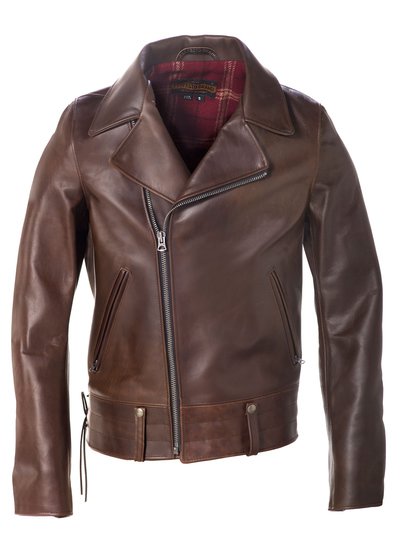 Highway Patrol Leather Police Jacket