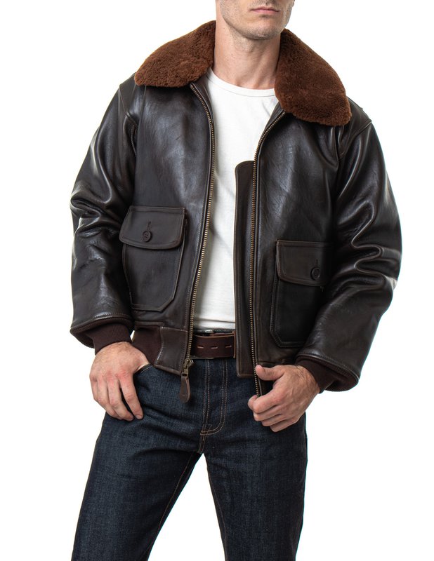 Cowhide Bomber Jacket - Schott NYC